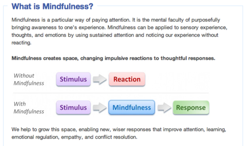 What is mindfulnesss